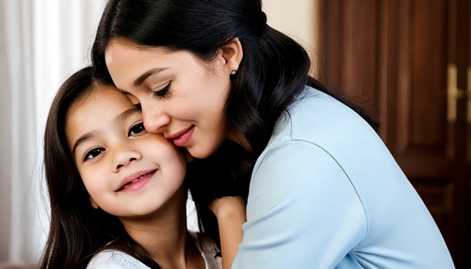mother with daughter mother with daughter